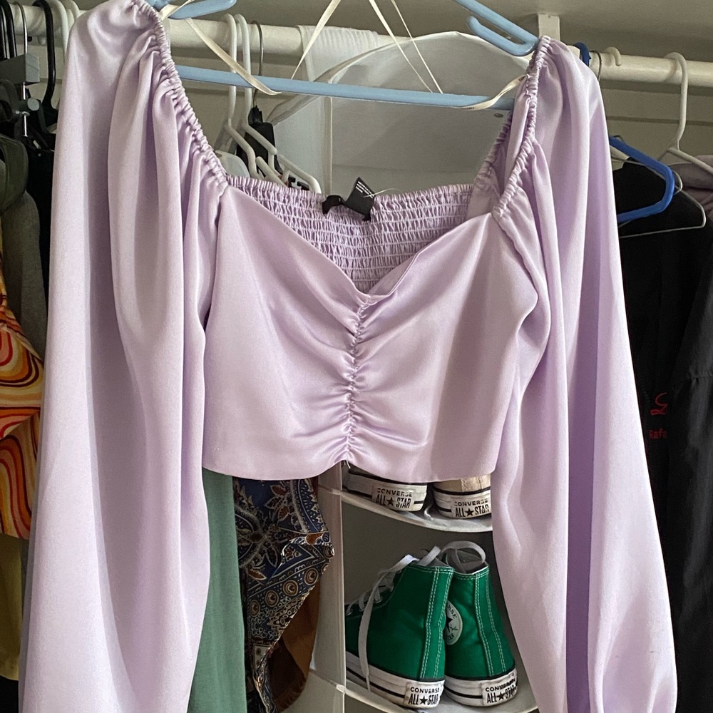 A top that’s really fancy for going out or having dinner